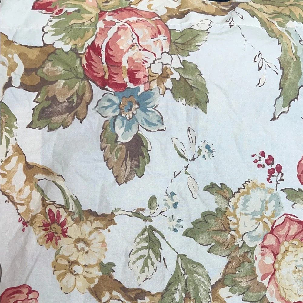 Pottery Barn Floral Duvet Katherine Botanical Cover Set - Full/Queen 2 shams set - Picture 12 of 12